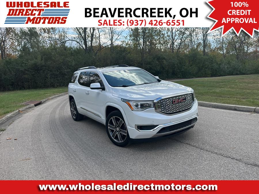 2017 GMC Acadia FWD 4dr Denali, available for sale in Beavercreek, Ohio | Wholesale Direct Motors. Beavercreek, Ohio