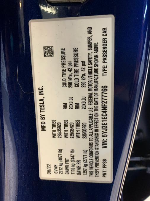 2022 Tesla Model 3 Performance AWD, available for sale in Lodi, New Jersey | European Auto Expo. Lodi, New Jersey 2022 Tesla Model 3 Performance AWD, available for sale in Lodi, New Jersey | European Auto Expo. Lodi, New Jersey