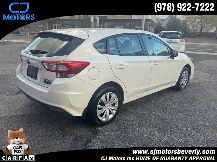 2019 Subaru Impreza 2.0i 5-door CVT, available for sale in Beverly, Massachusetts | CJ Motors Inc. Beverly, Massachusetts 2019 Subaru Impreza 2.0i 5-door CVT, available for sale in Beverly, Massachusetts | CJ Motors Inc. Beverly, Massachusetts