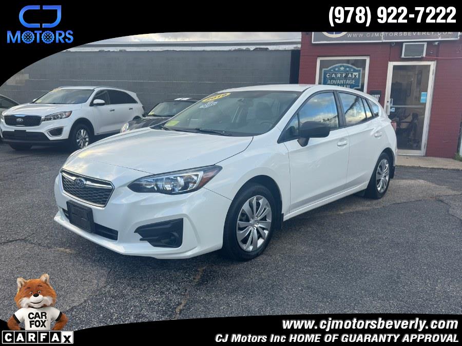2019 Subaru Impreza 2.0i 5-door CVT, available for sale in Beverly, Massachusetts | CJ Motors Inc. Beverly, Massachusetts 2019 Subaru Impreza 2.0i 5-door CVT, available for sale in Beverly, Massachusetts | CJ Motors Inc. Beverly, Massachusetts