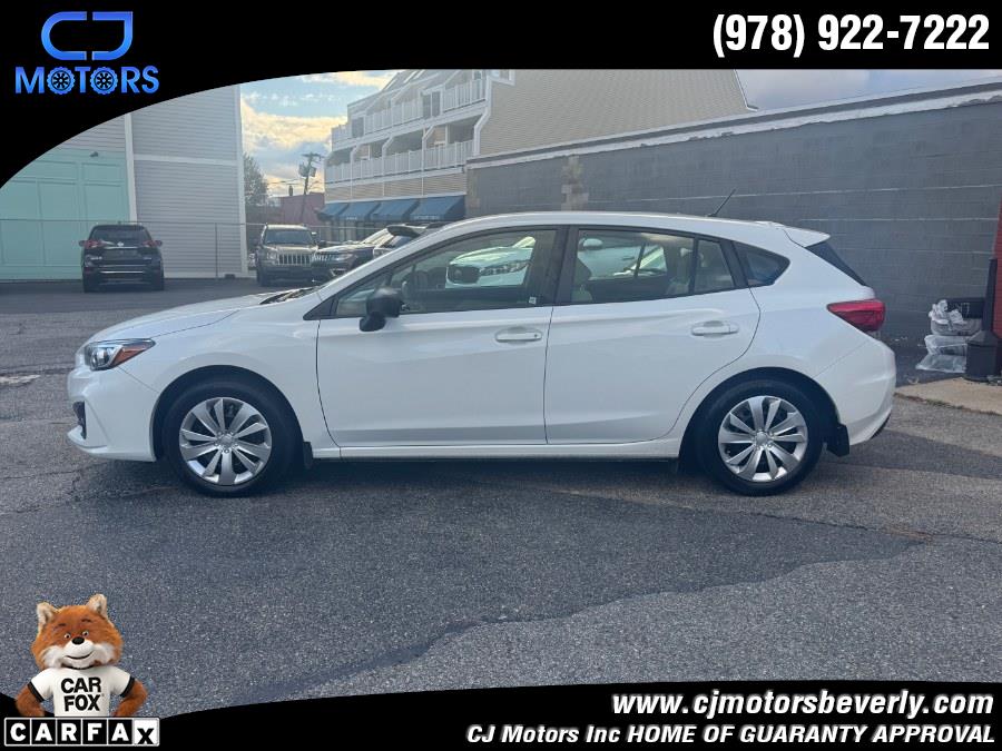 2019 Subaru Impreza 2.0i 5-door CVT, available for sale in Beverly, Massachusetts | CJ Motors Inc. Beverly, Massachusetts 2019 Subaru Impreza 2.0i 5-door CVT, available for sale in Beverly, Massachusetts | CJ Motors Inc. Beverly, Massachusetts