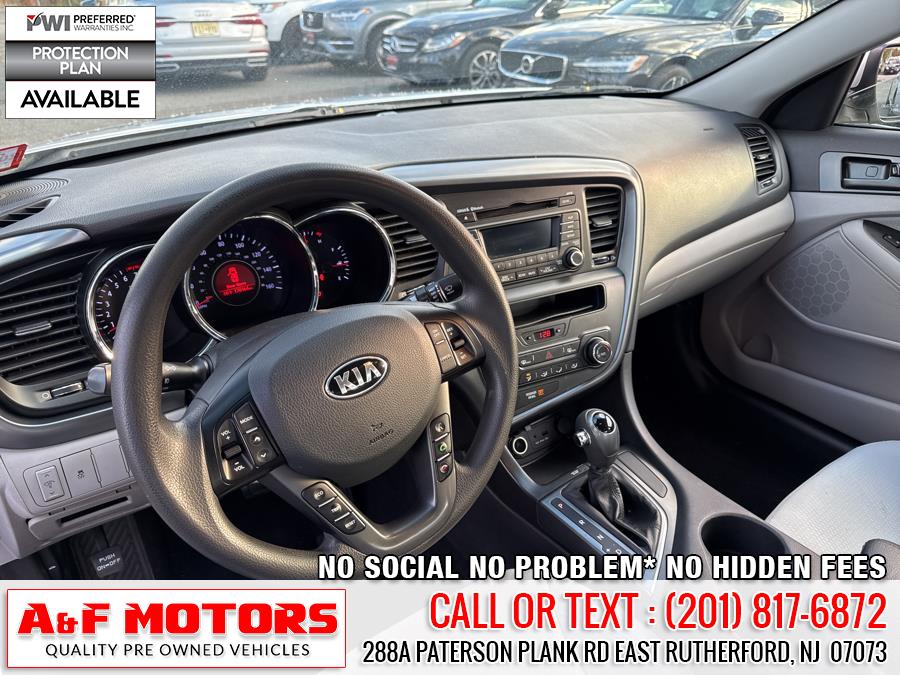 2013 Kia Optima 4dr Sdn LX, available for sale in East Rutherford, New Jersey | A&F Motors LLC. East Rutherford, New Jersey 2013 Kia Optima 4dr Sdn LX, available for sale in East Rutherford, New Jersey | A&F Motors LLC. East Rutherford, New Jersey