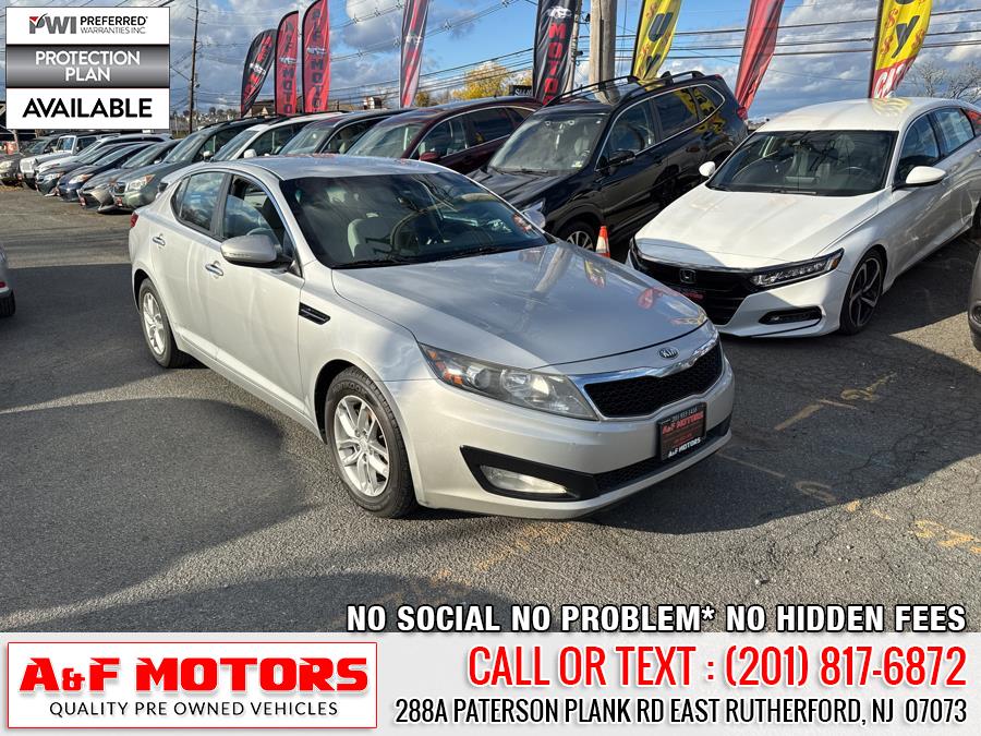 2013 Kia Optima 4dr Sdn LX, available for sale in East Rutherford, New Jersey | A&F Motors LLC. East Rutherford, New Jersey 2013 Kia Optima 4dr Sdn LX, available for sale in East Rutherford, New Jersey | A&F Motors LLC. East Rutherford, New Jersey