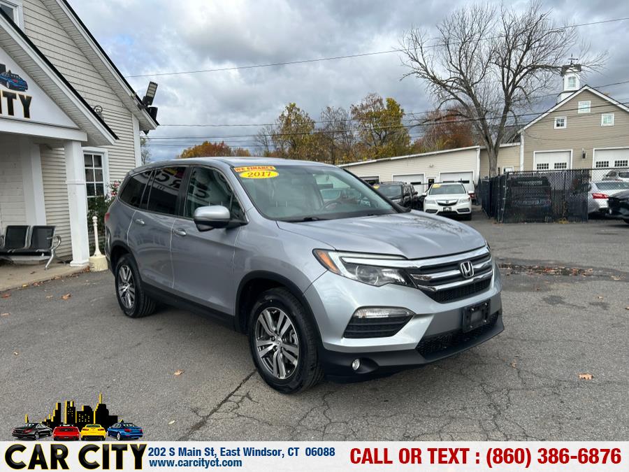 2017 Honda Pilot EX-L w/Navigation AWD, available for sale in East Windsor, Connecticut | Car City LLC. East Windsor, Connecticut 2017 Honda Pilot EX-L w/Navigation AWD, available for sale in East Windsor, Connecticut | Car City LLC. East Windsor, Connecticut