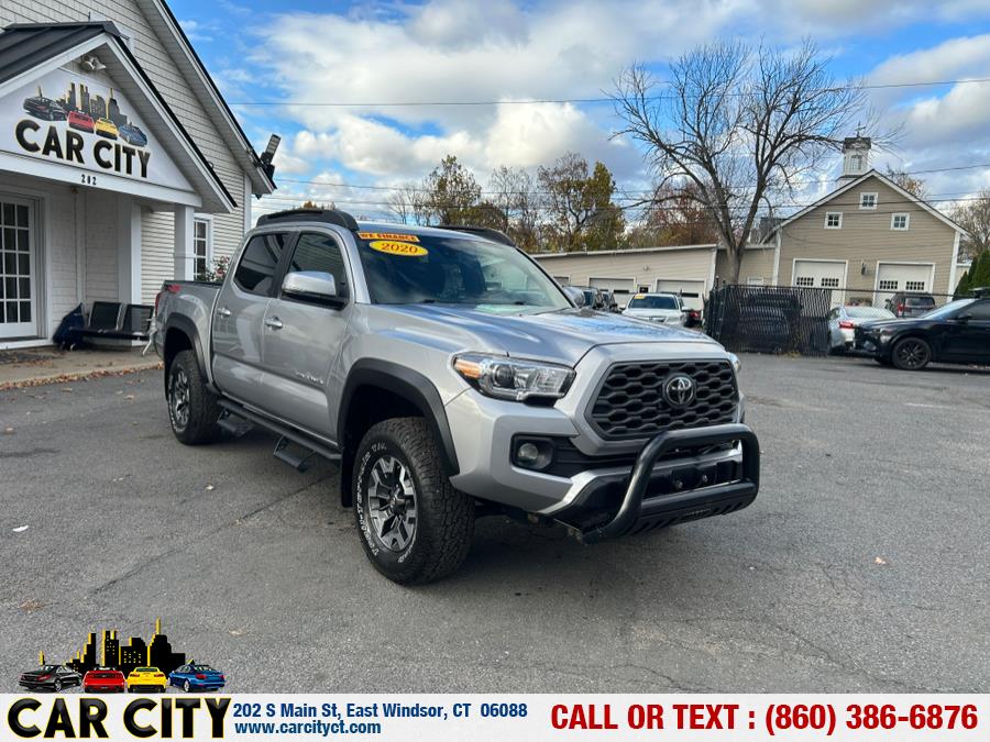 2020 Toyota Tacoma 4WD TRD Off Road Double Cab 5'' Bed V6 MT (Natl), available for sale in East Windsor, Connecticut | Car City LLC. East Windsor, Connecticut 2020 Toyota Tacoma 4WD TRD Off Road Double Cab 5'' Bed V6 MT (Natl), available for sale in East Windsor, Connecticut | Car City LLC. East Windsor, Connecticut