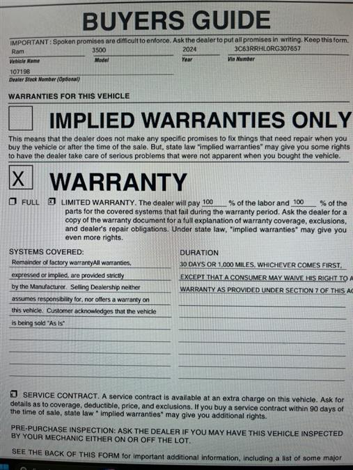 2024 Ram 3500 Big Horn 4x4 CREW CAB 8, available for sale in Maple Shade, New Jersey | Car Revolution. Maple Shade, New Jersey 2024 Ram 3500 Big Horn 4x4 CREW CAB 8, available for sale in Maple Shade, New Jersey | Car Revolution. Maple Shade, New Jersey