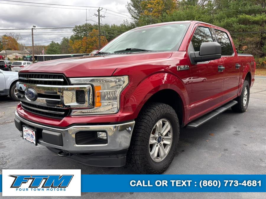2018 Ford F-150 XLT 4WD SuperCrew 5.5'' Box, available for sale in Somers, Connecticut | Four Town Motors LLC. Somers, Connecticut