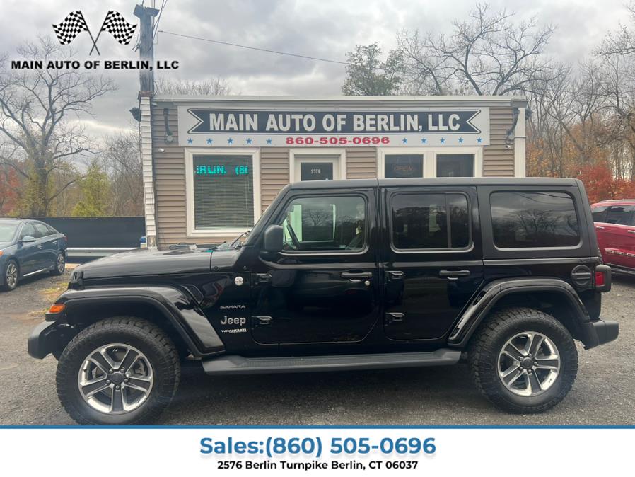 2020 Jeep Wrangler Unlimited Sahara 4x4, available for sale in Berlin, Connecticut | Main Auto of Berlin. Berlin, Connecticut 2020 Jeep Wrangler Unlimited Sahara 4x4, available for sale in Berlin, Connecticut | Main Auto of Berlin. Berlin, Connecticut