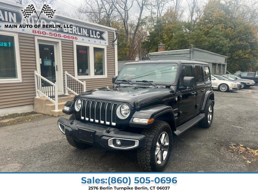 2020 Jeep Wrangler Unlimited Sahara 4x4, available for sale in Berlin, Connecticut | Main Auto of Berlin. Berlin, Connecticut 2020 Jeep Wrangler Unlimited Sahara 4x4, available for sale in Berlin, Connecticut | Main Auto of Berlin. Berlin, Connecticut