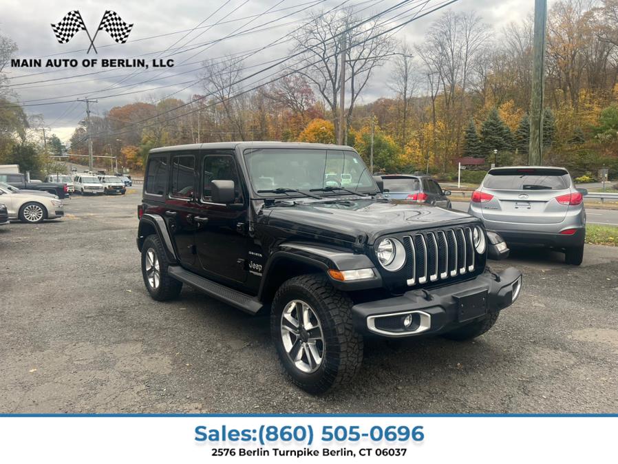 2020 Jeep Wrangler Unlimited Sahara 4x4, available for sale in Berlin, Connecticut | Main Auto of Berlin. Berlin, Connecticut 2020 Jeep Wrangler Unlimited Sahara 4x4, available for sale in Berlin, Connecticut | Main Auto of Berlin. Berlin, Connecticut