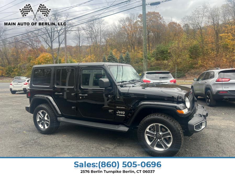 2020 Jeep Wrangler Unlimited Sahara 4x4, available for sale in Berlin, Connecticut | Main Auto of Berlin. Berlin, Connecticut 2020 Jeep Wrangler Unlimited Sahara 4x4, available for sale in Berlin, Connecticut | Main Auto of Berlin. Berlin, Connecticut