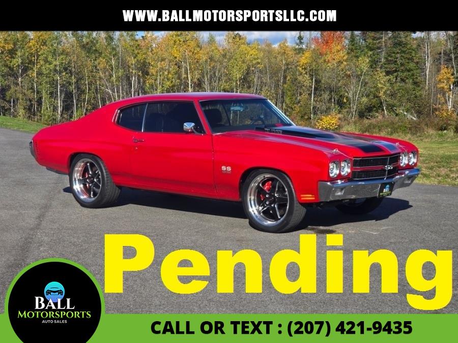 1970 Chevrolet Chevelle Restomod 540 SS 540 709 HP, available for sale in Brewer, Maine | Ball Motorsports LLC. Brewer, Maine