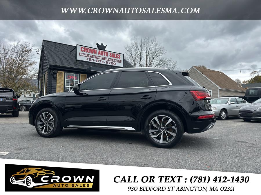 2021 Audi Q5 Premium Plus 45 TFSI quattro, available for sale in Abington, Massachusetts | Crown Auto Sales. Abington, Massachusetts 2021 Audi Q5 Premium Plus 45 TFSI quattro, available for sale in Abington, Massachusetts | Crown Auto Sales. Abington, Massachusetts