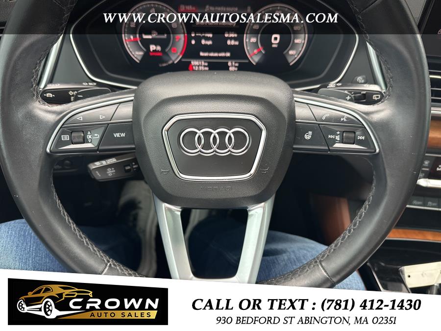 2021 Audi Q5 Premium Plus 45 TFSI quattro, available for sale in Abington, Massachusetts | Crown Auto Sales. Abington, Massachusetts 2021 Audi Q5 Premium Plus 45 TFSI quattro, available for sale in Abington, Massachusetts | Crown Auto Sales. Abington, Massachusetts