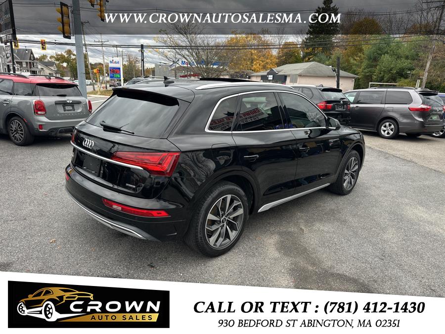2021 Audi Q5 Premium Plus 45 TFSI quattro, available for sale in Abington, Massachusetts | Crown Auto Sales. Abington, Massachusetts 2021 Audi Q5 Premium Plus 45 TFSI quattro, available for sale in Abington, Massachusetts | Crown Auto Sales. Abington, Massachusetts