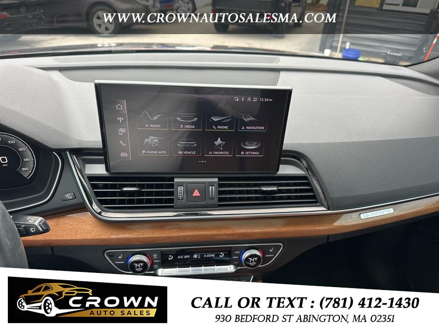 2021 Audi Q5 Premium Plus 45 TFSI quattro, available for sale in Abington, Massachusetts | Crown Auto Sales. Abington, Massachusetts 2021 Audi Q5 Premium Plus 45 TFSI quattro, available for sale in Abington, Massachusetts | Crown Auto Sales. Abington, Massachusetts