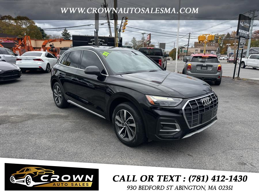 2021 Audi Q5 Premium Plus 45 TFSI quattro, available for sale in Abington, Massachusetts | Crown Auto Sales. Abington, Massachusetts 2021 Audi Q5 Premium Plus 45 TFSI quattro, available for sale in Abington, Massachusetts | Crown Auto Sales. Abington, Massachusetts