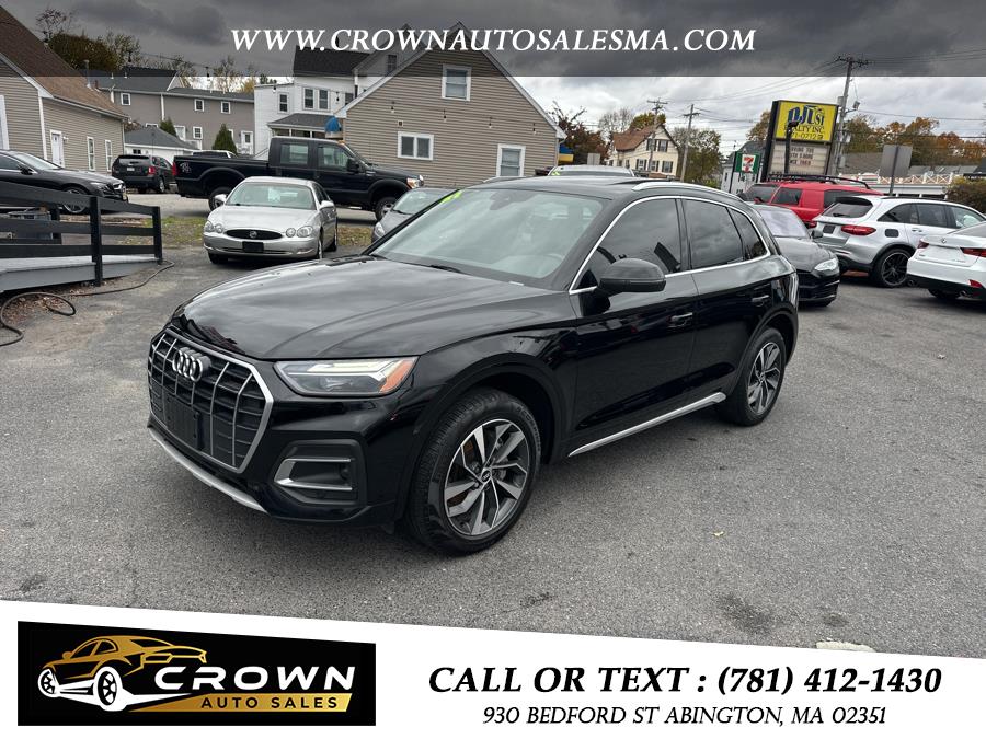 2021 Audi Q5 Premium Plus 45 TFSI quattro, available for sale in Abington, Massachusetts | Crown Auto Sales. Abington, Massachusetts 2021 Audi Q5 Premium Plus 45 TFSI quattro, available for sale in Abington, Massachusetts | Crown Auto Sales. Abington, Massachusetts