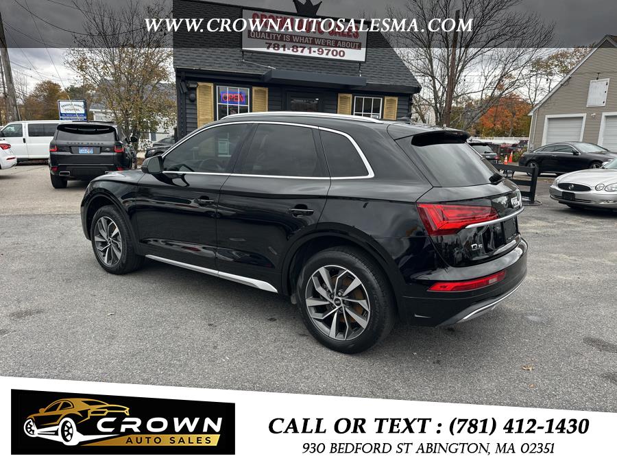 2021 Audi Q5 Premium Plus 45 TFSI quattro, available for sale in Abington, Massachusetts | Crown Auto Sales. Abington, Massachusetts 2021 Audi Q5 Premium Plus 45 TFSI quattro, available for sale in Abington, Massachusetts | Crown Auto Sales. Abington, Massachusetts