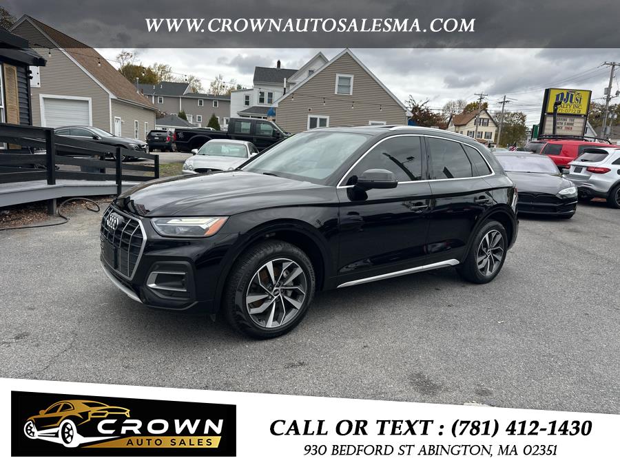 2021 Audi Q5 Premium Plus 45 TFSI quattro, available for sale in Abington, Massachusetts | Crown Auto Sales. Abington, Massachusetts 2021 Audi Q5 Premium Plus 45 TFSI quattro, available for sale in Abington, Massachusetts | Crown Auto Sales. Abington, Massachusetts
