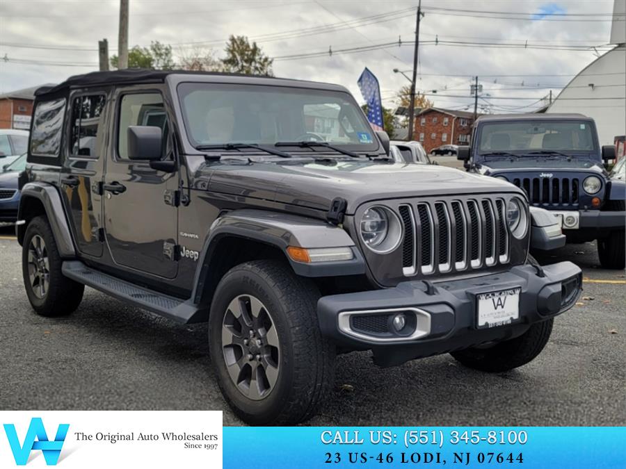 Used Jeep Wrangler Unlimited Sahara 4x4 2018 | AW Auto & Truck Wholesalers, Inc. Lodi, New Jersey