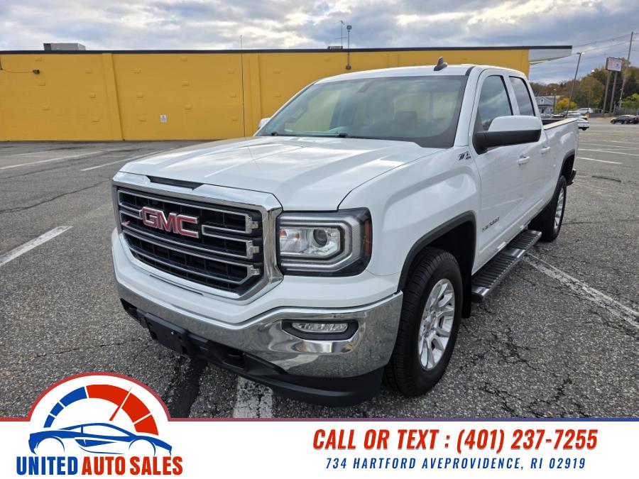 2018 GMC Sierra 1500 4WD Double Cab 143.5" SLE, available for sale in Providence, Rhode Island | United Auto Sales Inc. Providence, Rhode Island 2018 GMC Sierra 1500 4WD Double Cab 143.5" SLE, available for sale in Providence, Rhode Island | United Auto Sales Inc. Providence, Rhode Island