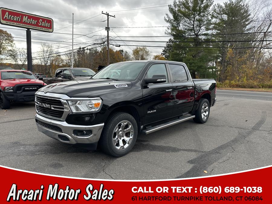 2019 Ram 1500 Big Horn/Lone Star 4x4 Crew Cab 5''7" Box, available for sale in Tolland, Connecticut | Arcari Motor Sales. Tolland, Connecticut
