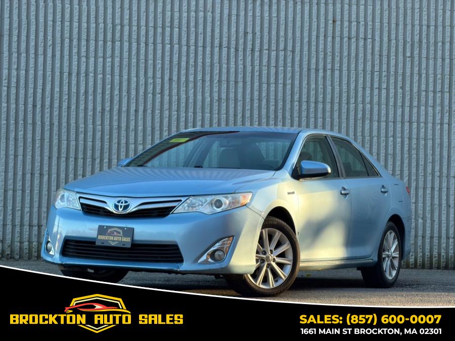 2012 Toyota Camry Hybrid 4dr Sdn XLE (Natl), available for sale in BROCKTON, Massachusetts | Brockton Auto Sales Inc. BROCKTON, Massachusetts 2012 Toyota Camry Hybrid 4dr Sdn XLE (Natl), available for sale in BROCKTON, Massachusetts | Brockton Auto Sales Inc. BROCKTON, Massachusetts
