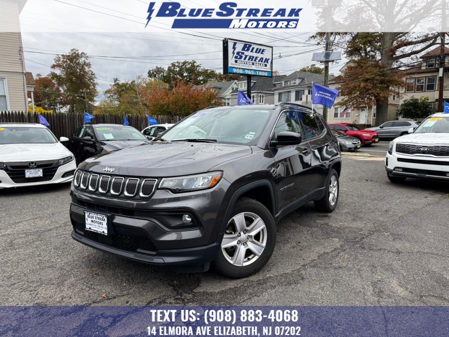 Used 2022 Jeep Compass in Elizabeth, New Jersey | Blue Streak Motors. Elizabeth, New Jersey