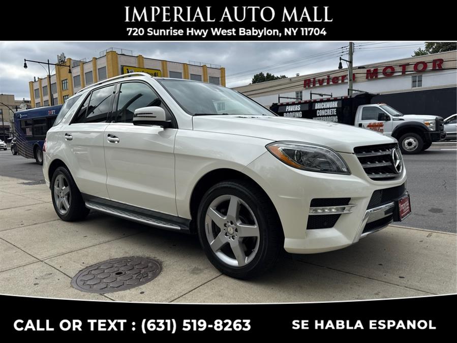 2015 Mercedes-Benz ML400 AMG Package 4MATIC 4dr, available for sale in West Babylon, New York | Imperial Auto Mall. West Babylon, New York