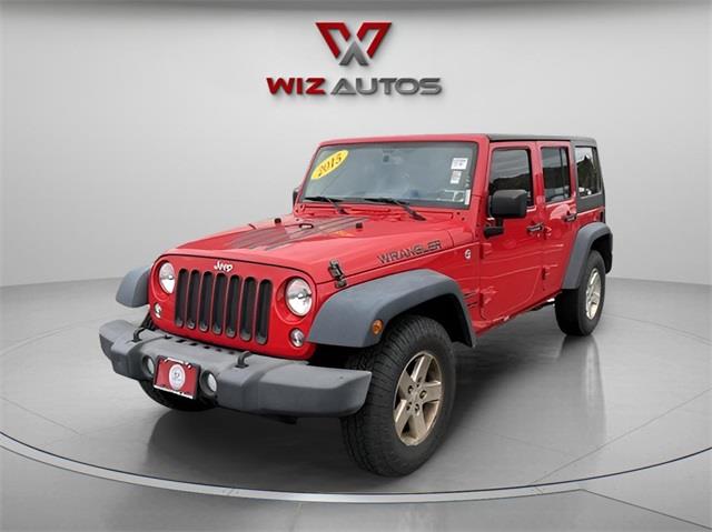Used Jeep Wrangler Unlimited Sport 2015 | Wiz Leasing Inc. Stratford, Connecticut