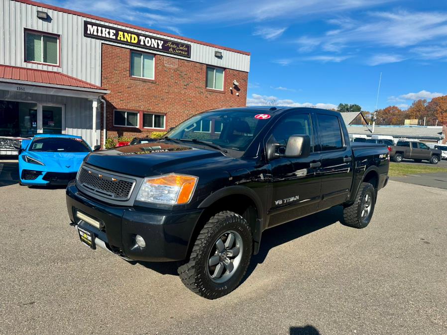 Used Nissan Titan 4WD Crew Cab SWB SV 2014 | Mike And Tony Auto Sales, Inc. South Windsor, Connecticut