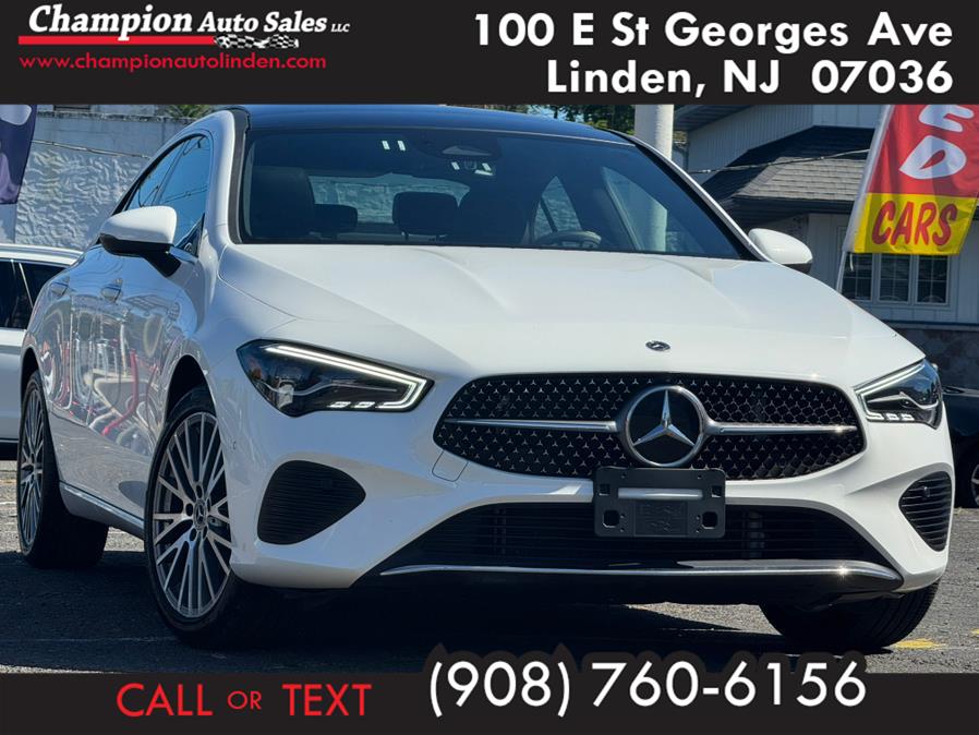 2025 Mercedes-Benz CLA CLA 250 Coupe, available for sale in Linden, New Jersey | Champion Used Auto Sales. Linden, New Jersey 2025 Mercedes-Benz CLA CLA 250 Coupe, available for sale in Linden, New Jersey | Champion Used Auto Sales. Linden, New Jersey