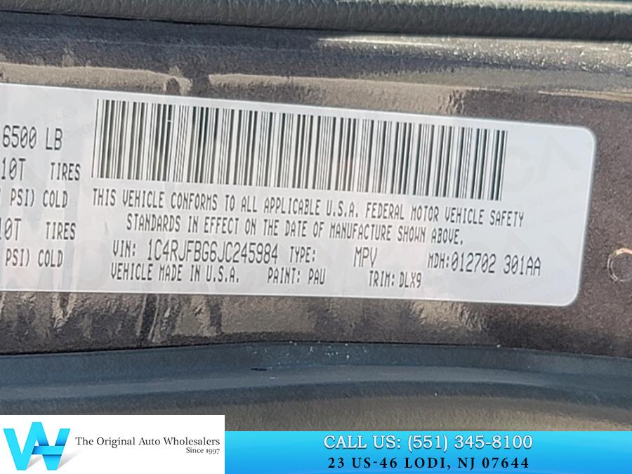 2018 Jeep Grand Cherokee Limited 4x4, available for sale in Lodi, New Jersey | AW Auto & Truck Wholesalers, Inc. Lodi, New Jersey 2018 Jeep Grand Cherokee Limited 4x4, available for sale in Lodi, New Jersey | AW Auto & Truck Wholesalers, Inc. Lodi, New Jersey