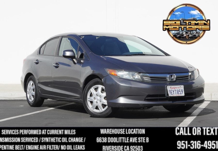 Used Honda Civic Sdn LX 4dr Auto 2012 | Big Timin Motors LLC. Riverside, California