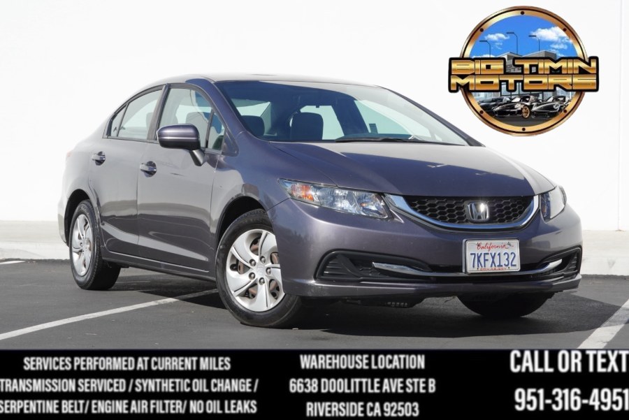 Used Honda Civic Sedan 4dr  LX 2015 | Big Timin Motors LLC. Riverside, California