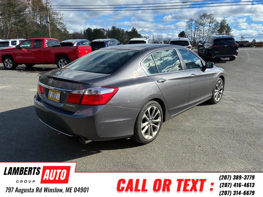 2014 Honda Accord SPORT, available for sale in Winslow, Maine | Lamberts Auto Group LLC. Winslow, Maine 2014 Honda Accord SPORT, available for sale in Winslow, Maine | Lamberts Auto Group LLC. Winslow, Maine