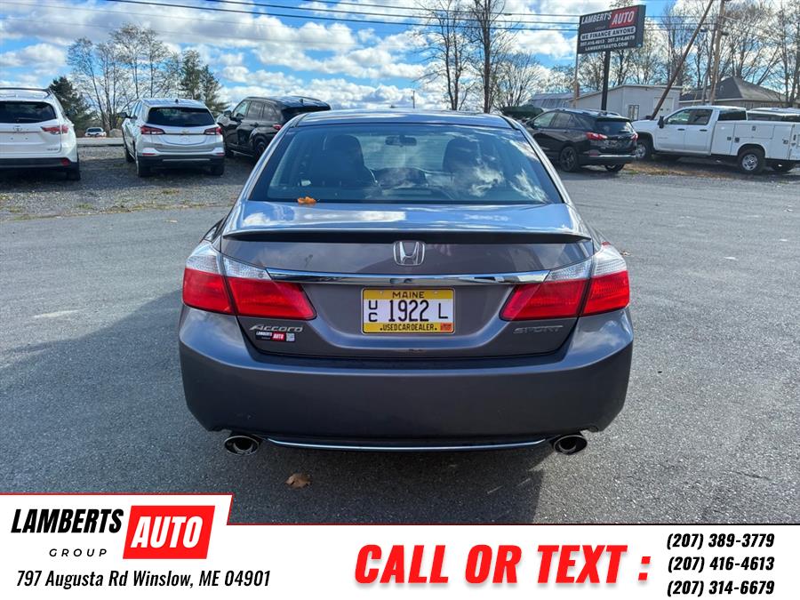 2014 Honda Accord SPORT, available for sale in Winslow, Maine | Lamberts Auto Group LLC. Winslow, Maine 2014 Honda Accord SPORT, available for sale in Winslow, Maine | Lamberts Auto Group LLC. Winslow, Maine