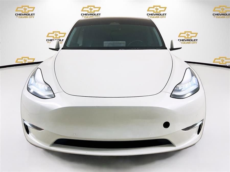 Used 2021 Tesla Model Y Long Range with VIN 5YJYGAEE1MF150456 for sale in Culver City, CA