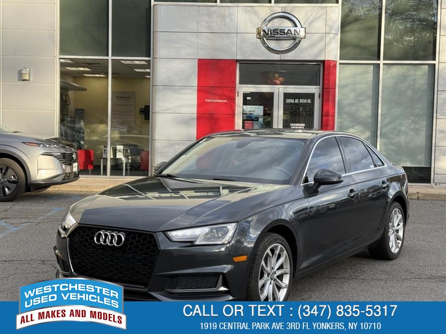 Used 2019 Audi A4 in Yonkers, New York | Apex Westchester Used Vehicles. Yonkers, New York