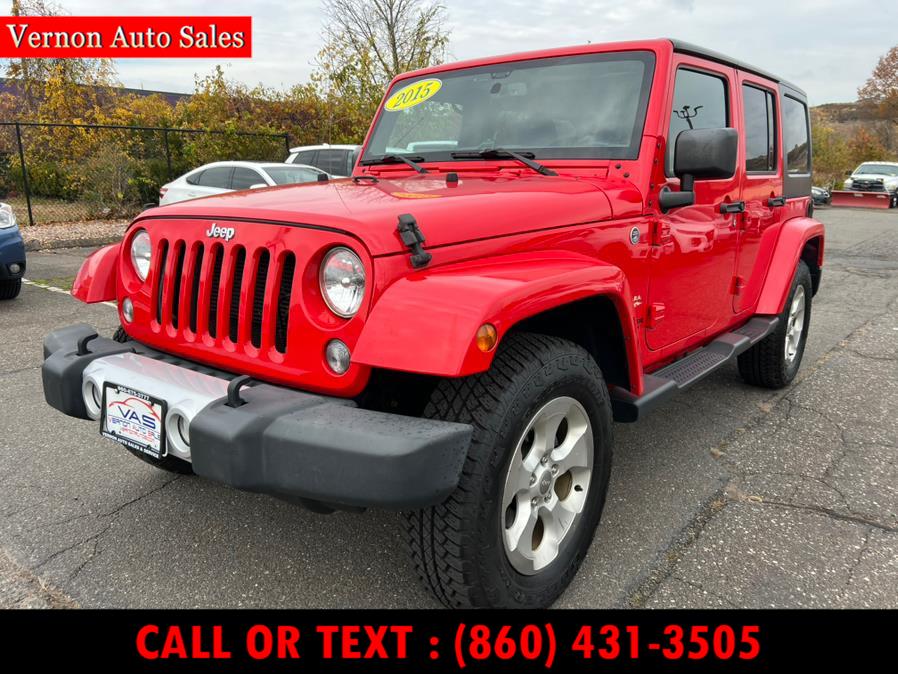 Used 2015 Jeep Wrangler Unlimited in Manchester, Connecticut | Vernon Auto Sale & Service. Manchester, Connecticut