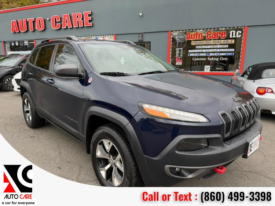 2014 Jeep Cherokee 4WD 4dr Trailhawk, available for sale in Vernon , Connecticut | Auto Care Motors. Vernon , Connecticut