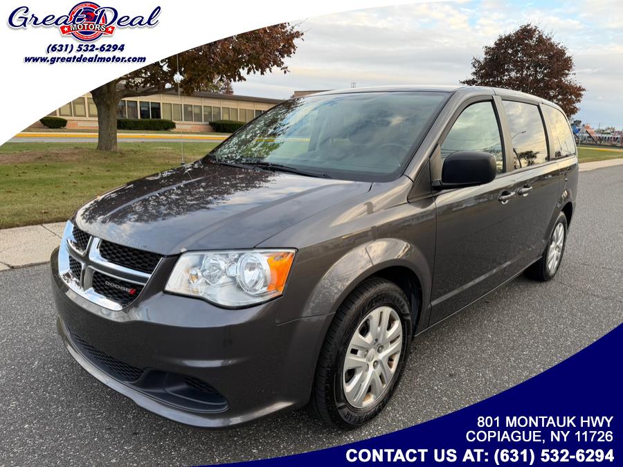2018 Dodge Grand Caravan SE Wagon, available for sale in Copiague, New York | Great Deal Motors. Copiague, New York