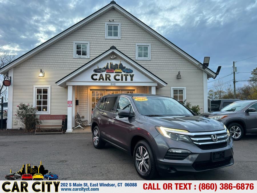 2016 Honda Pilot AWD 4dr EX-L w/Navi, available for sale in East Windsor, Connecticut | Car City LLC. East Windsor, Connecticut