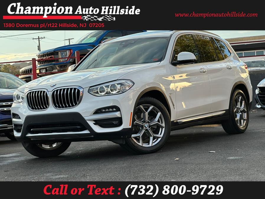 2020 BMW X3 xDrive30i Sports Activity Vehicle, available for sale in Hillside, New Jersey | Champion Auto Hillside. Hillside, New Jersey