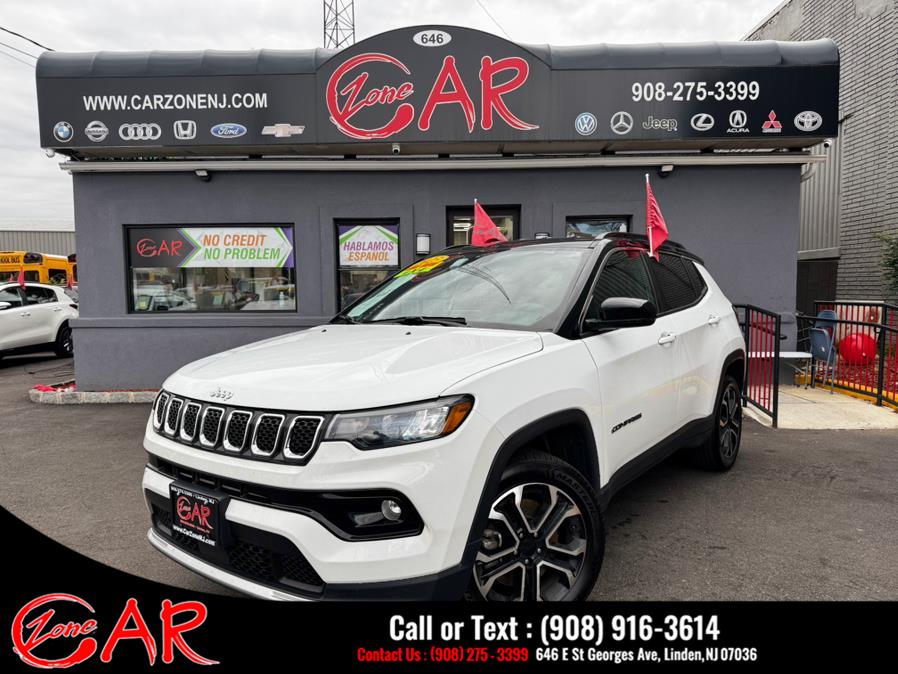 Used 2023 Jeep Compass in Linden, New Jersey | Car Zone. Linden, New Jersey