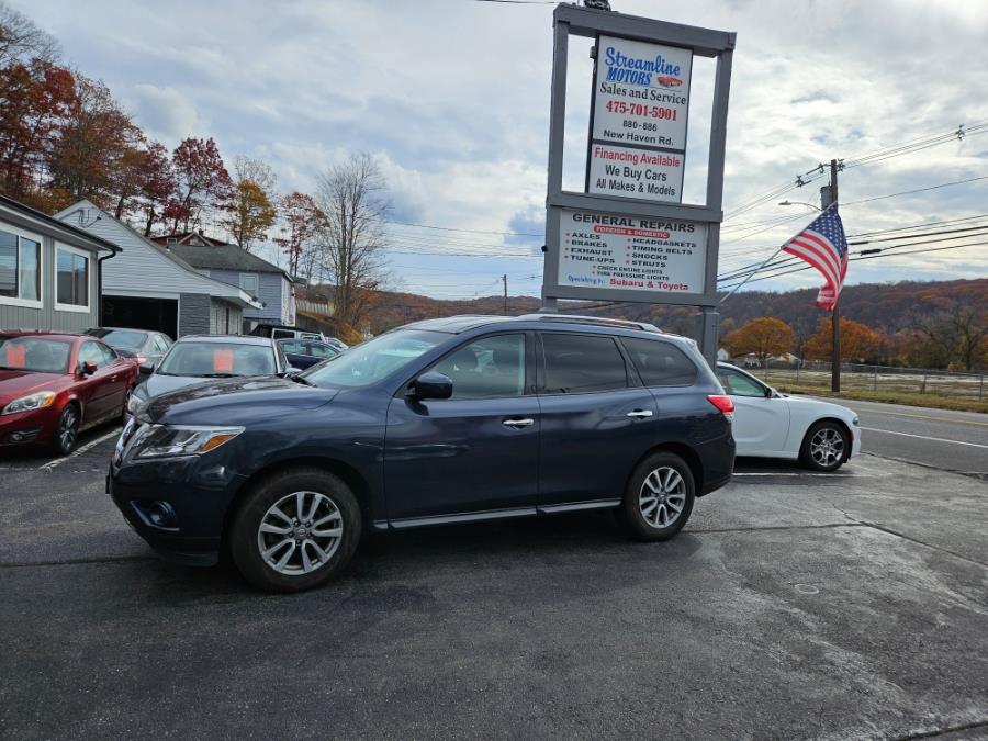 2016 Nissan Pathfinder 4WD 4dr Platinum, available for sale in Naugatuck, Connecticut | Streamline Motors LLC. Naugatuck, Connecticut