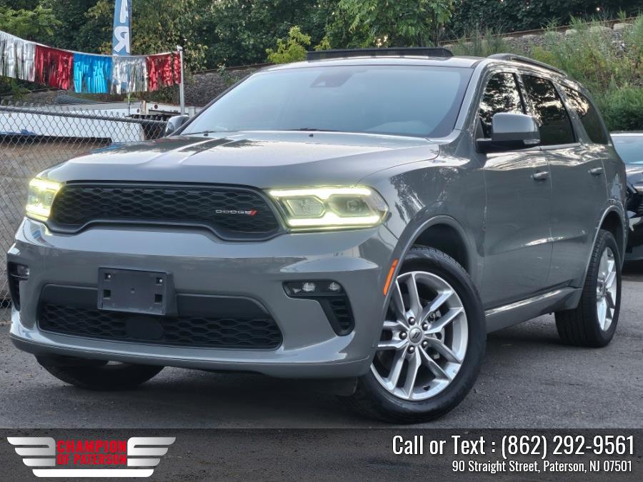 2022 Dodge Durango GT Plus AWD, available for sale in Paterson, New Jersey | Champion of Paterson. Paterson, New Jersey