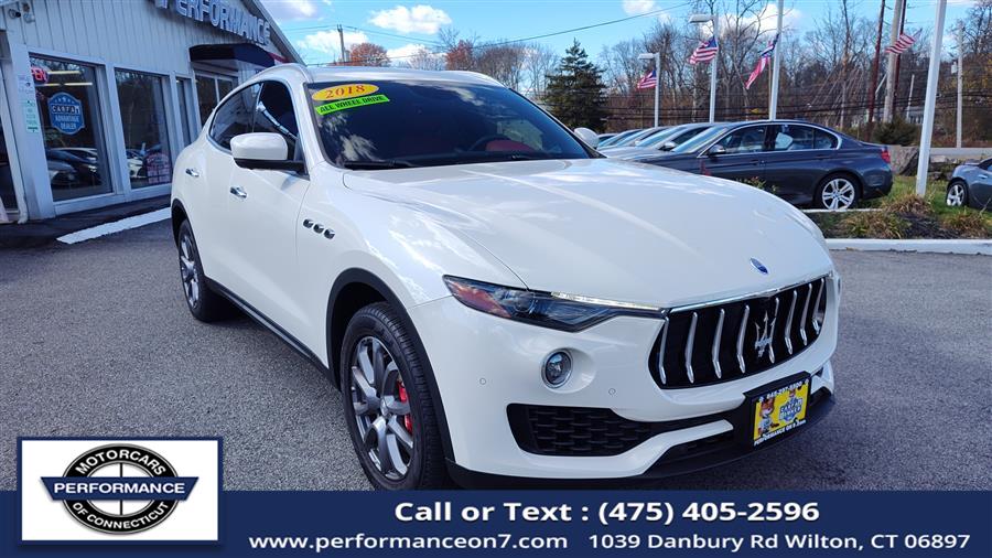 Used 2018 Maserati Levante in Wilton, Connecticut | Performance Motor Cars Of Connecticut LLC. Wilton, Connecticut