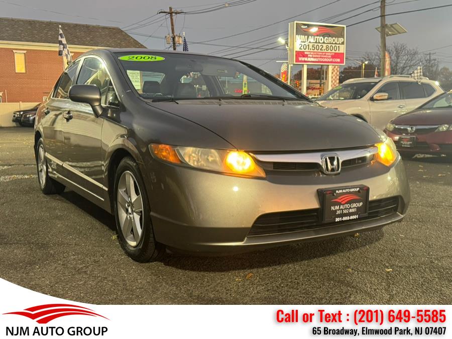 2008 Honda Civic Sdn 4dr Auto EX-L, available for sale in Elmwood Park, New Jersey | NJM Auto Group. Elmwood Park, New Jersey